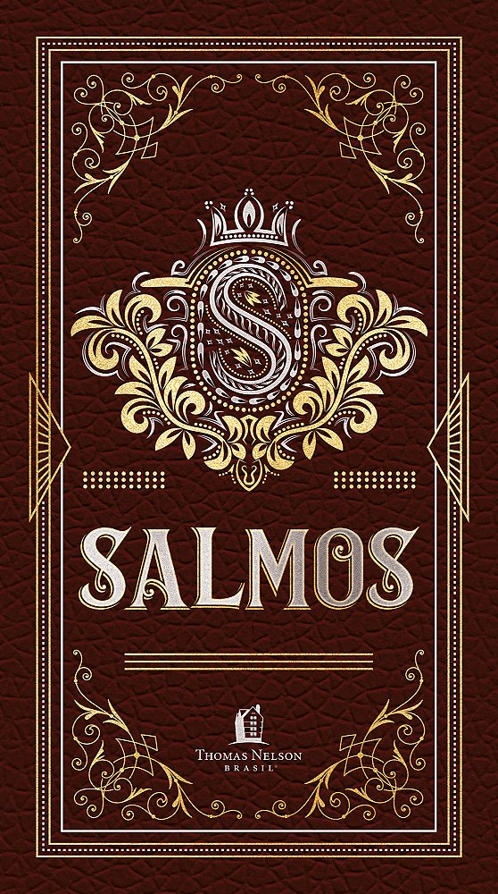 Livro Salmos - Gift - Capa bordo