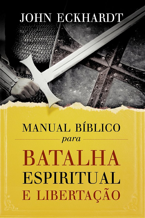 Livro Manual Bíblico para batalha espiritual e libertação