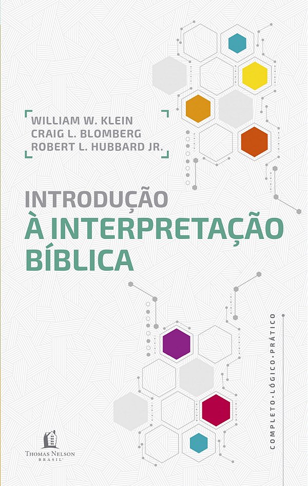 Livro Introdução à interpretação bíblica