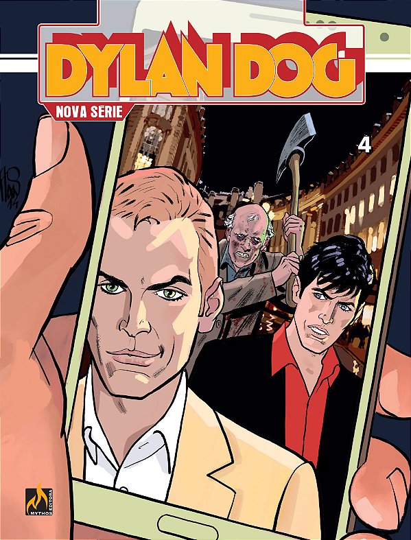 Livro Dylan Dog Nova Série - volume 04: A serviço do caos