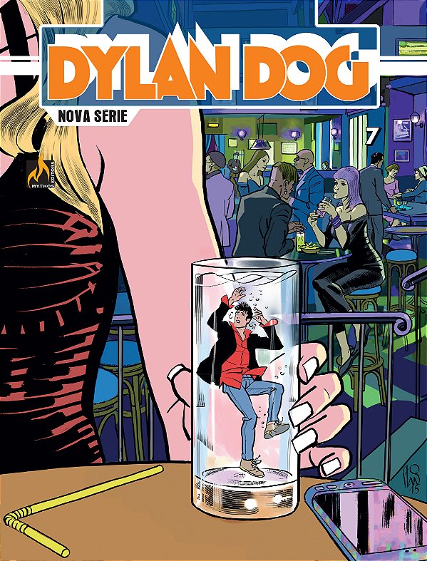 Livro Dylan Dog Nova Série - volume 07: O sabor da água (...