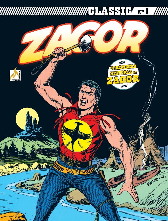 Livro Zagor Classic - volume 01: A floresta das emboscada...