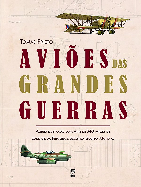 Livro Aviões das grandes guerras