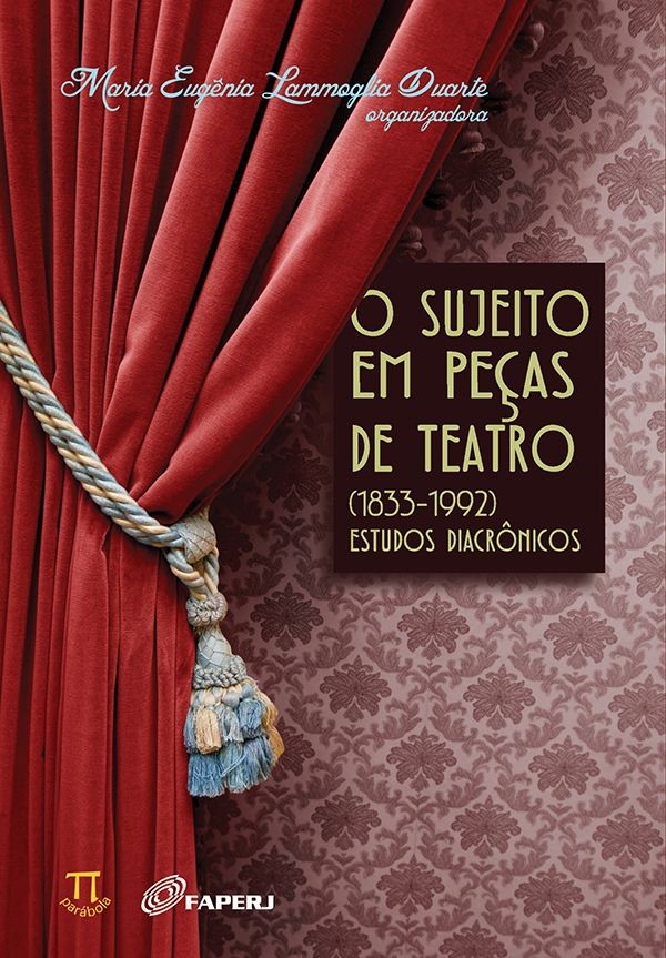 Livro O sujeito em peças de teatro (1833-1992). estudos d...