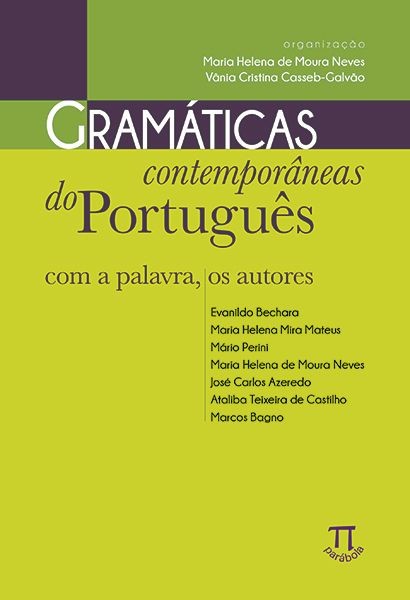 Livro Gramáticas contemporâneas do português. com a palav...