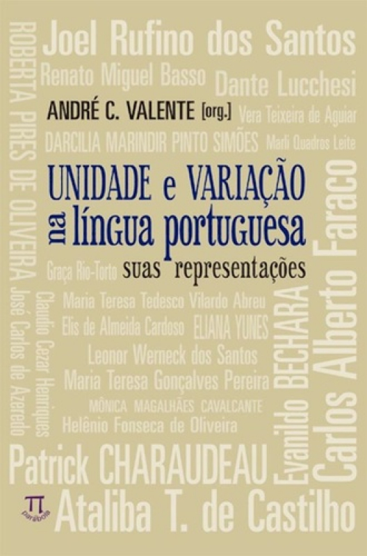 Livro Unidade e variação na língua portuguesa. suas repre...