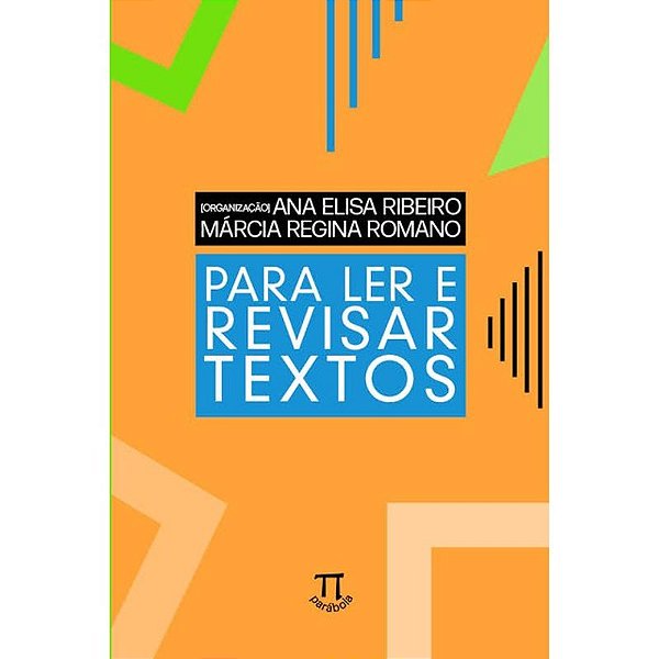 Livro Para ler e revisar textos
