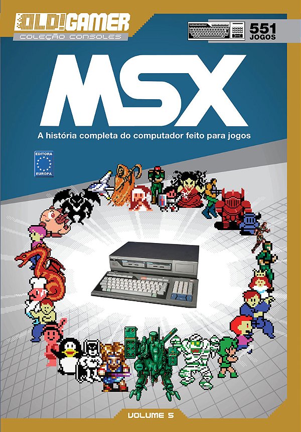 Livro Dossiê OLD!Gamer Volume 05: MSX