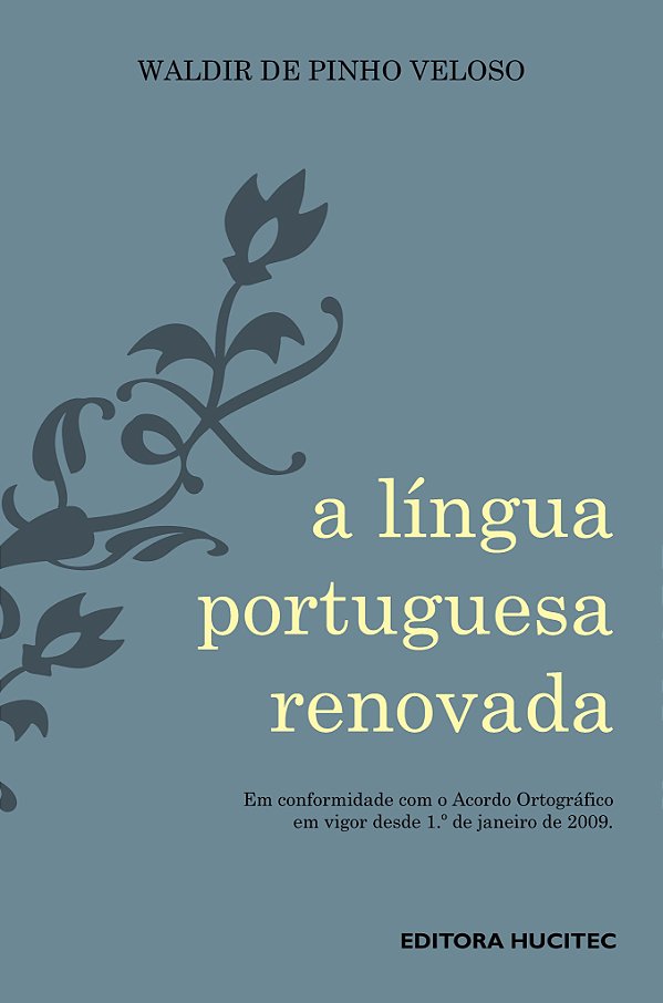 Livro A Língua Portuguesa Renovada