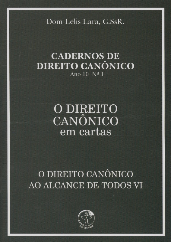 Livro Direito Canonico Em Cartas O - O Direito Canonico Ao Alca...