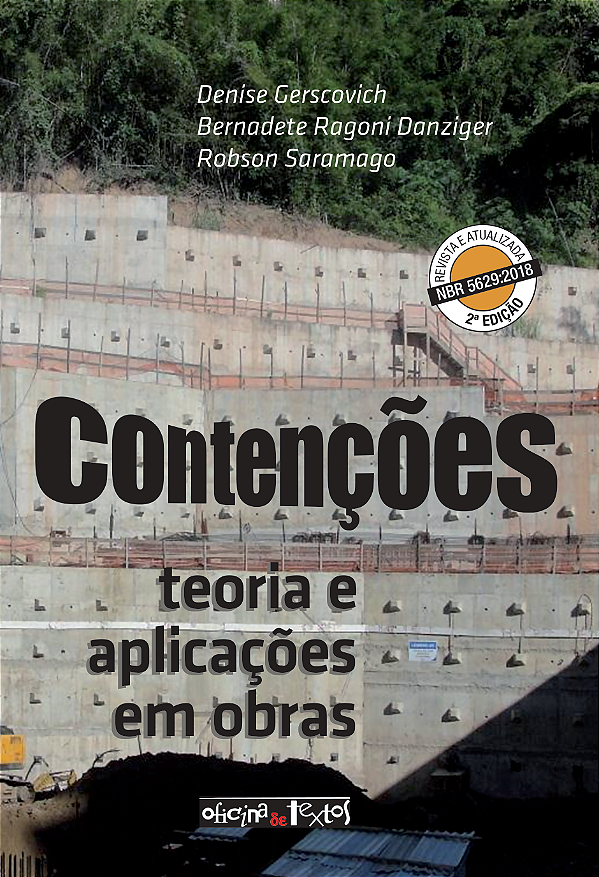 Livro Contenções: teoria e aplicações em obras