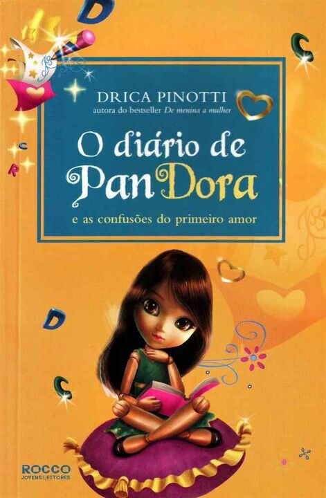 Livro O diário de Pandora: As confusões do primeiro amor