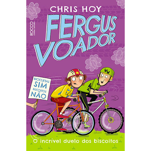 Livro Fergus voador: o incrível duelo dos biscoitos