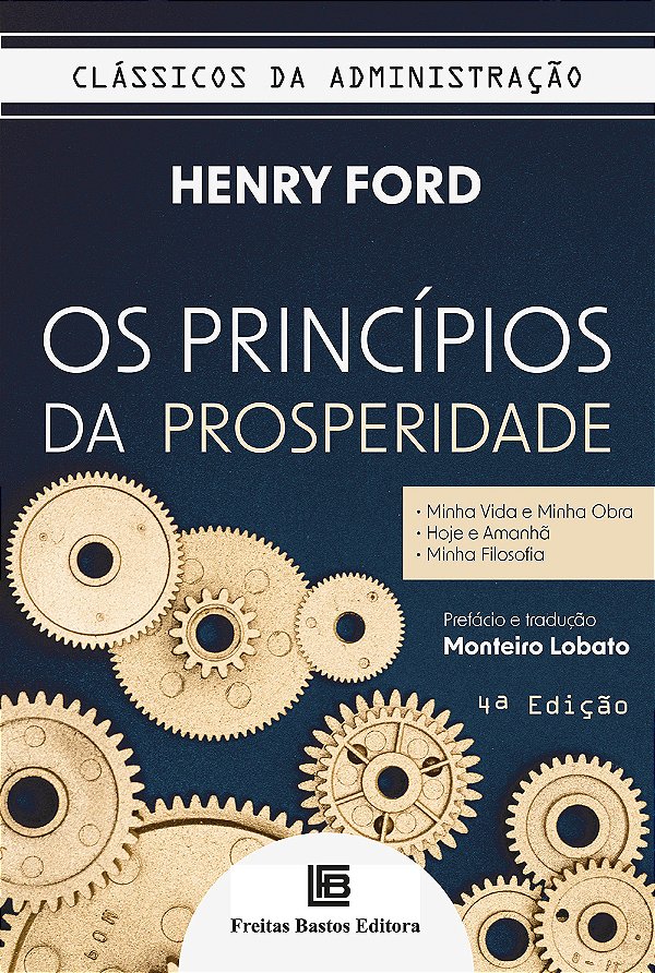 Livro Os princípios da prosperidade