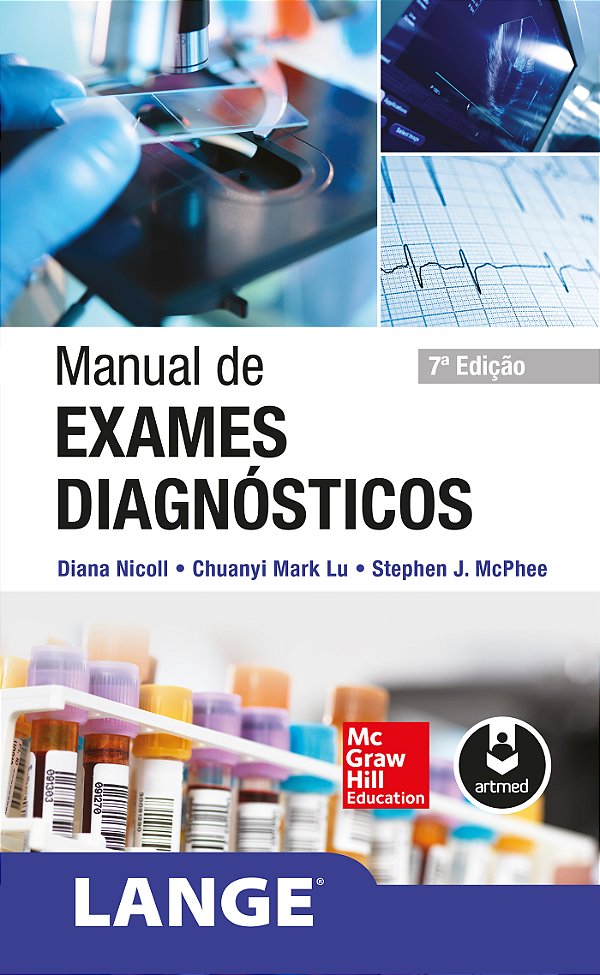 Livro Manual de Exames Diagnósticos