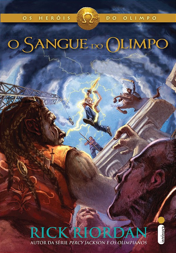 Livro O Sangue do Olimpo: (Série Os Heróis do Olimpo) (Vo...