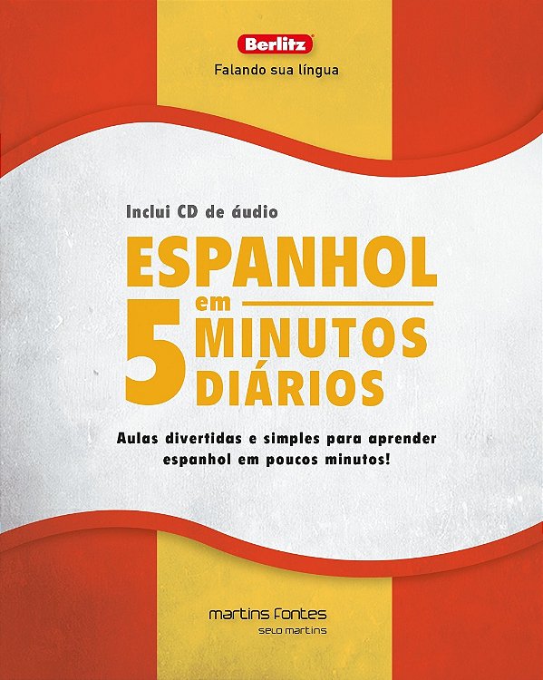 Livro Espanhol em 5 minutos diários + CD: Aulas divertida...