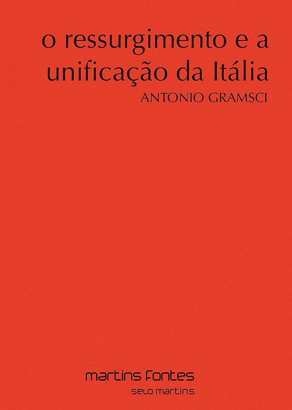 Livro O ressurgimento e a unificação da Itália