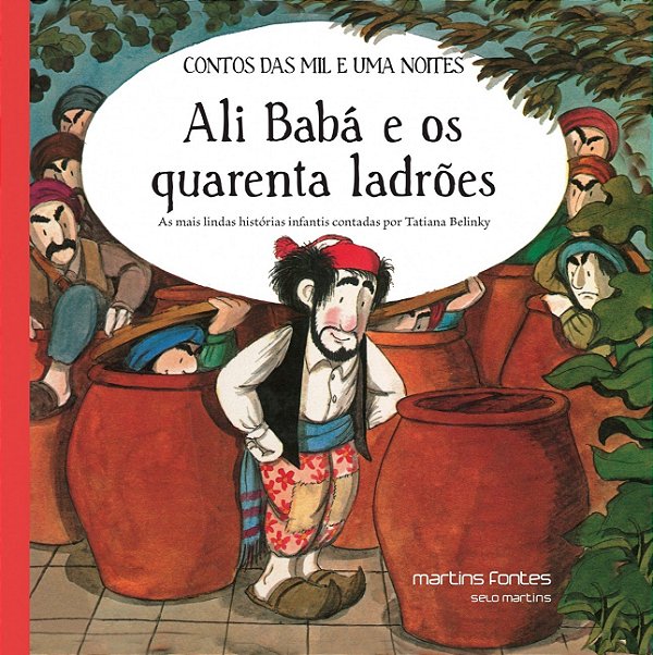 Livro Ali Babá e os quarenta ladrões