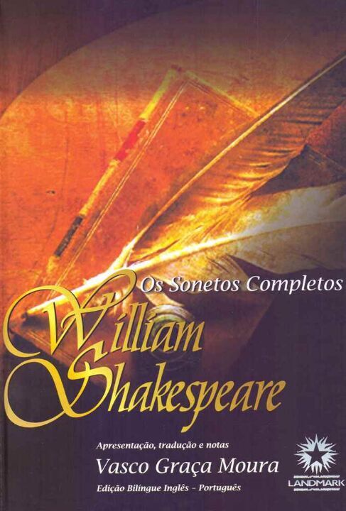 Livro Sonetos Completos - Willian Shakespeare - Ed Luxo