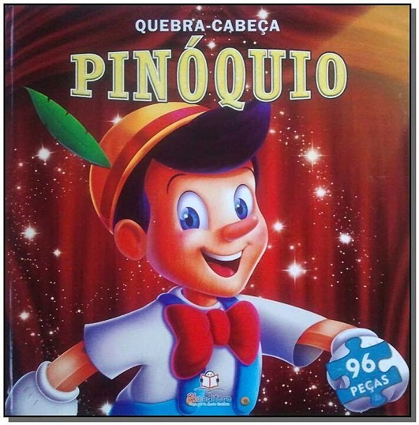 Livro Quebra-Cabeça Pinóquio