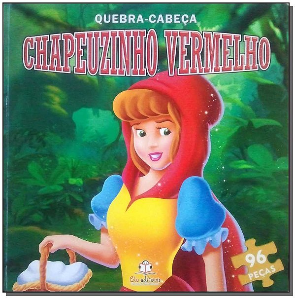 Livro Quebra-Cabeça Chapeuzinho Vermelho