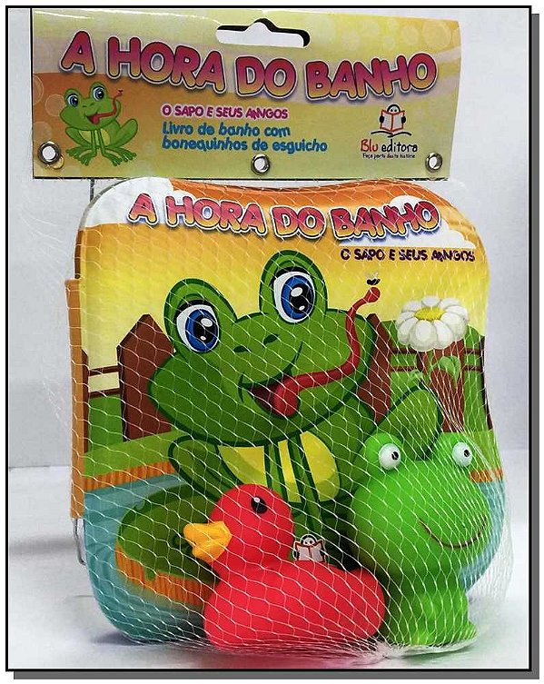 Livro A Hora Do Banho - O Sapo E Seus Amigos