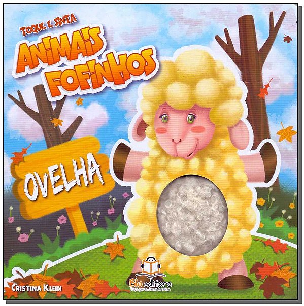 Livro Toque E Sinta - Animais Fofinhos - Ovelha