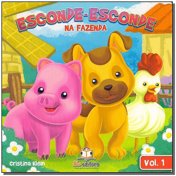 Livro Esconde-Esconde Na Fazenda - Vol. 1