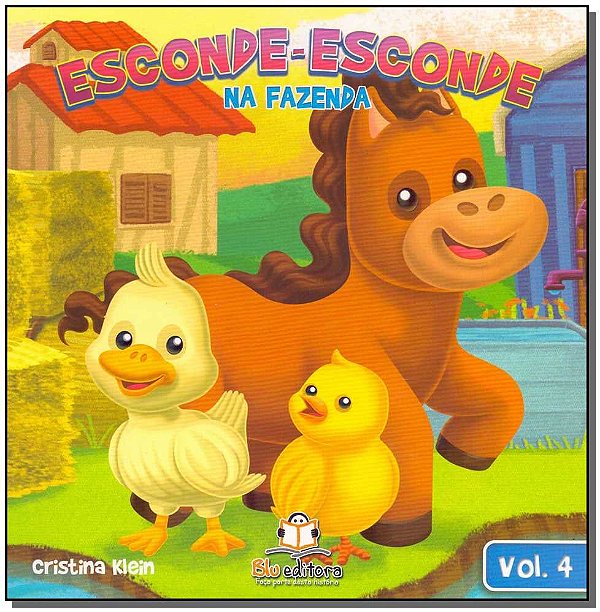 Livro Esconde-Esconde Na Fazenda - Vol. 4