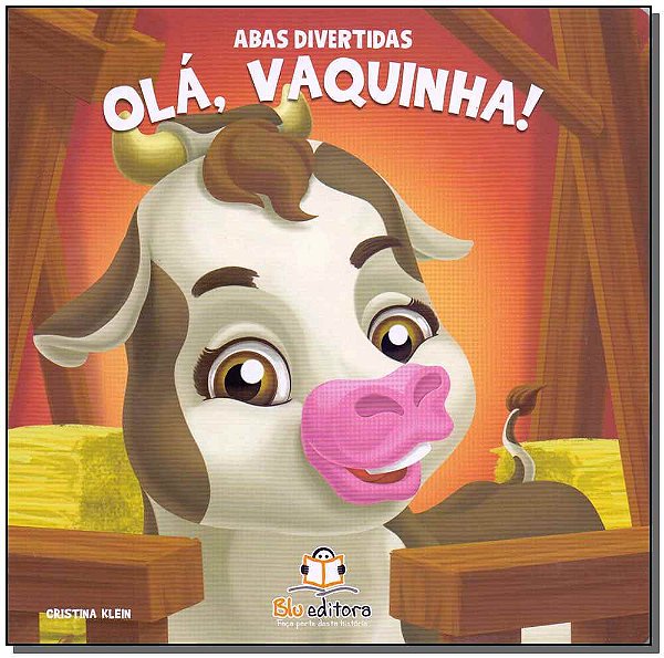 Livro Abas Divertidas - Olá, Vaquinha!
