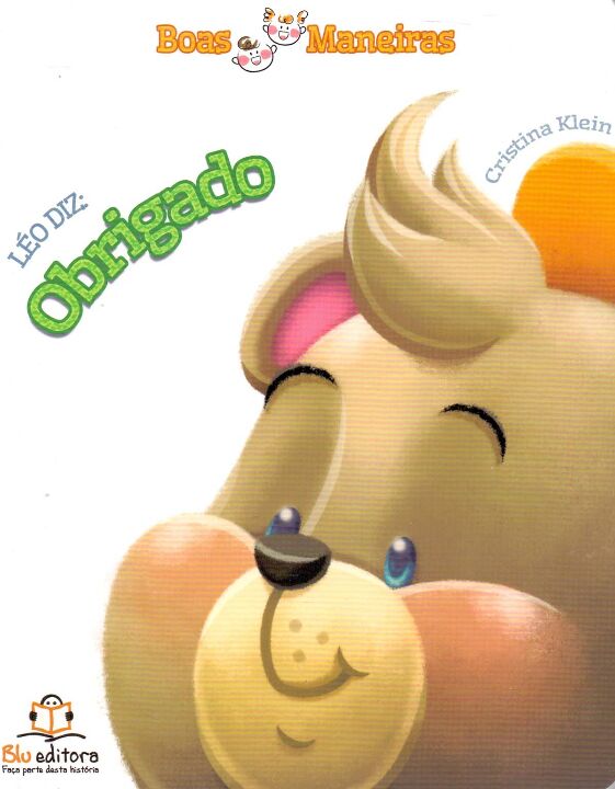 Livro Boas Maneiras - Leo Diz: Obrigado