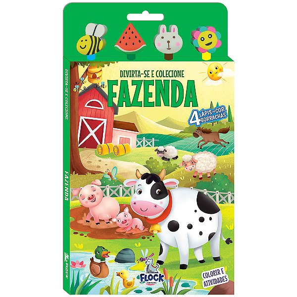 Livro Divirta-Se E Colecione: Fazenda