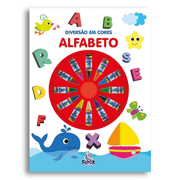 Livro Diversão Em Cores: Alfabeto