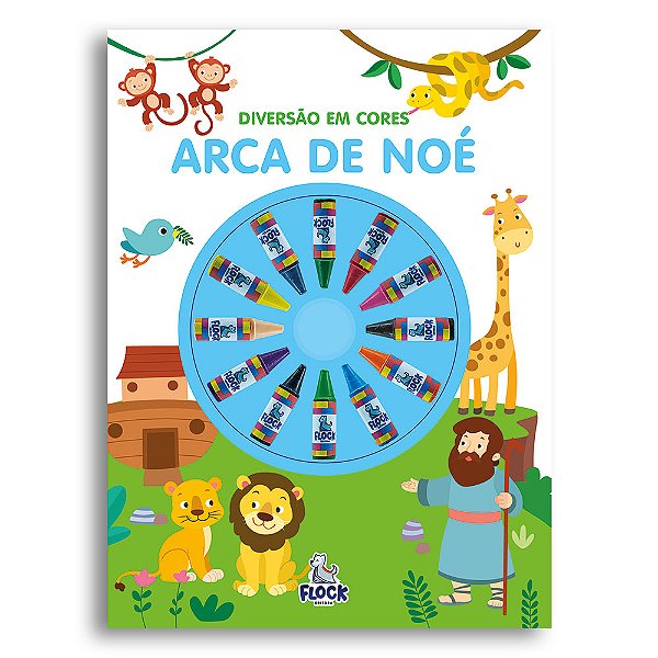 Livro Diversão Em Cores: Arca De Noé