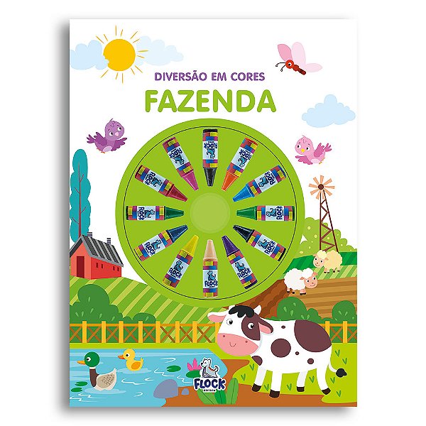 Livro Diversão Em Cores: Fazenda