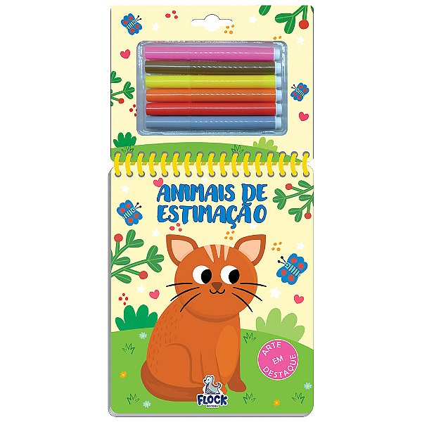 Livro Arte Em Destaque: Animais De Estimação