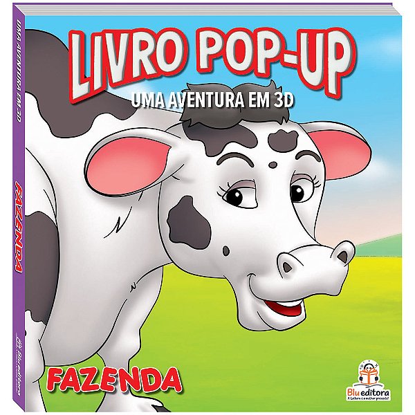 Livro Livro Pop-Up - Aventuras Em 3D: Fazenda