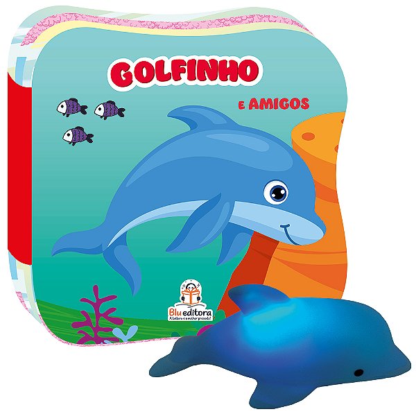 Livro Conhecendo Os Animais - Um Livro De Banho: Golfinho