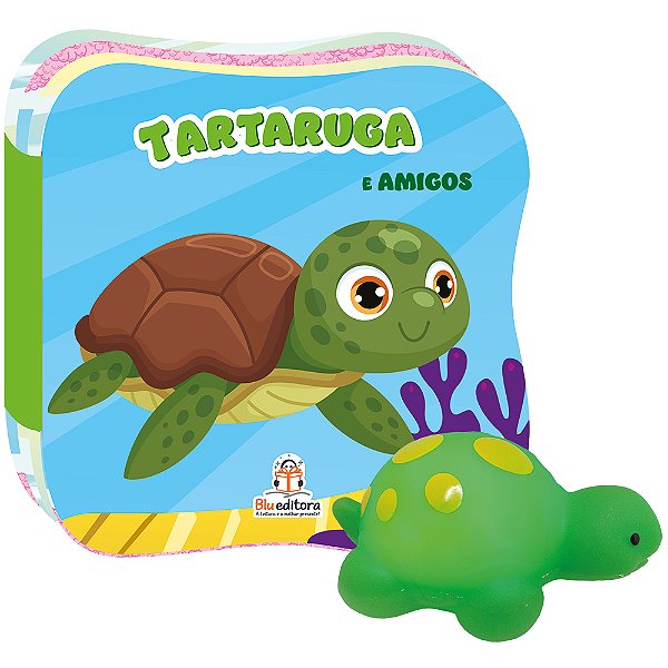 Livro Conhecendo Os Animais - Um Livro De Banho: Tartarug...