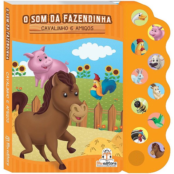 Livro Som da fazendinha: cavalinho e amigos
