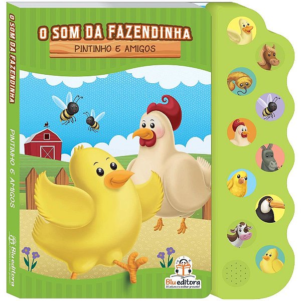 Livro Som da fazendinha: pintinho e amigos