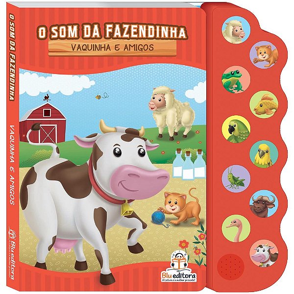 Livro Som da fazendinha: vaquinha e amigos