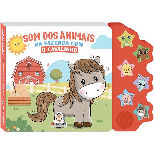 Livro Som dos animais: na fazenda com o cavalinho