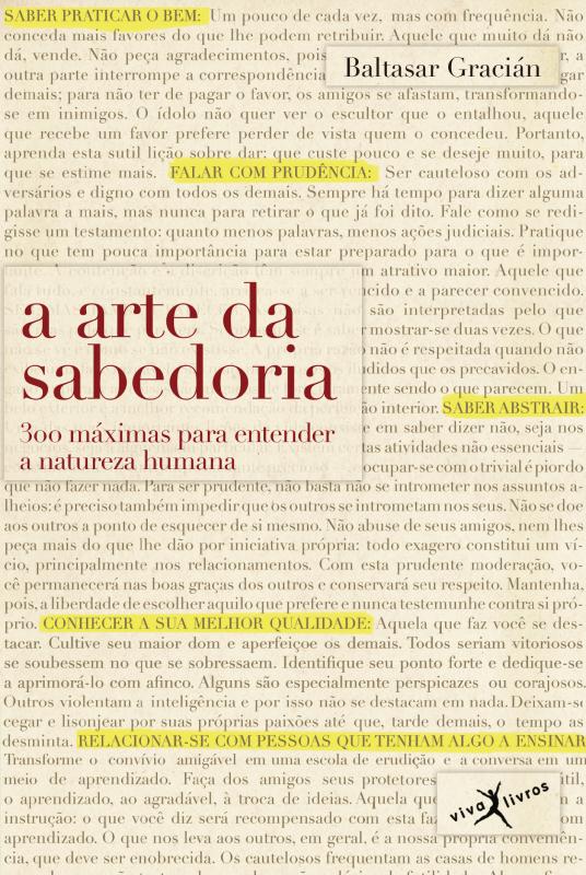 Livro A arte da sabedoria (edição de bolso)