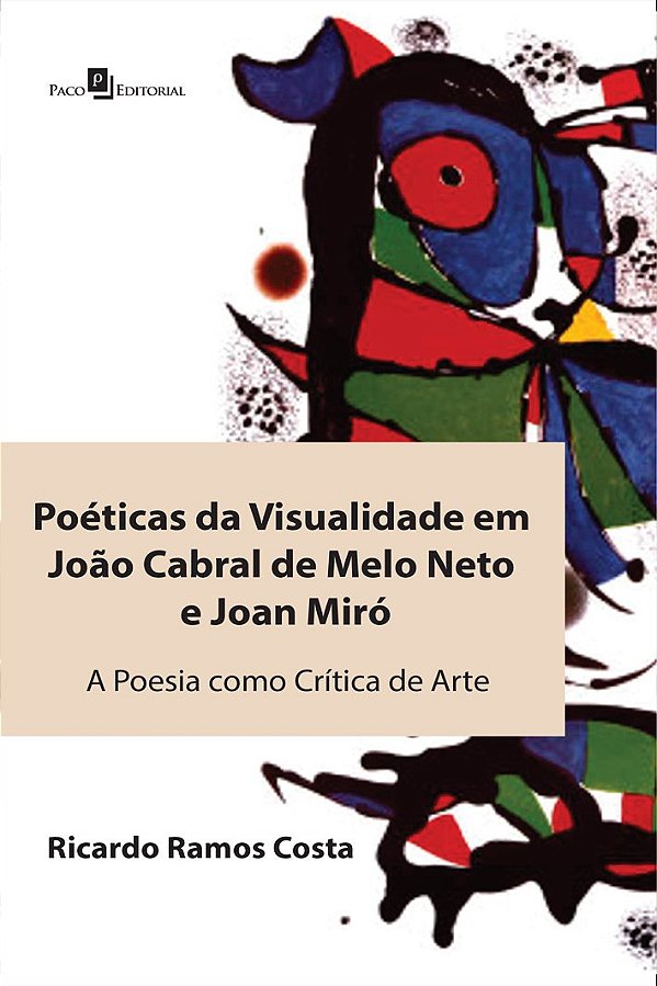 Livro Poéticas da visualidade em João Cabral de Melo Neto...