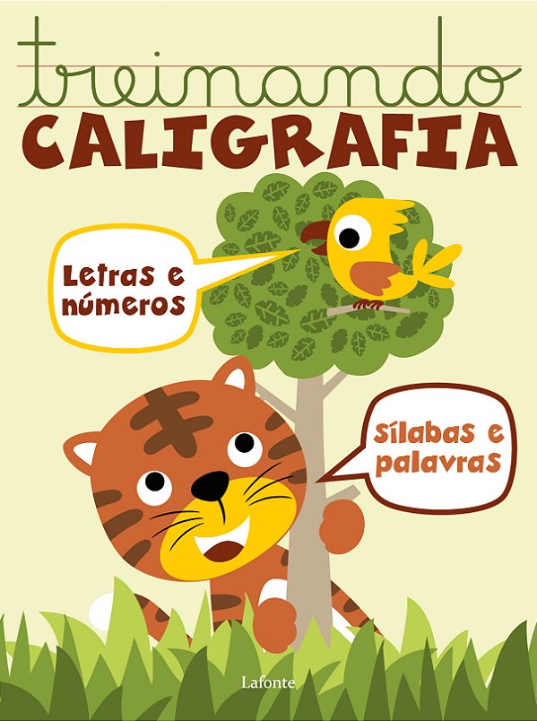 Livro Treinando Caligrafia