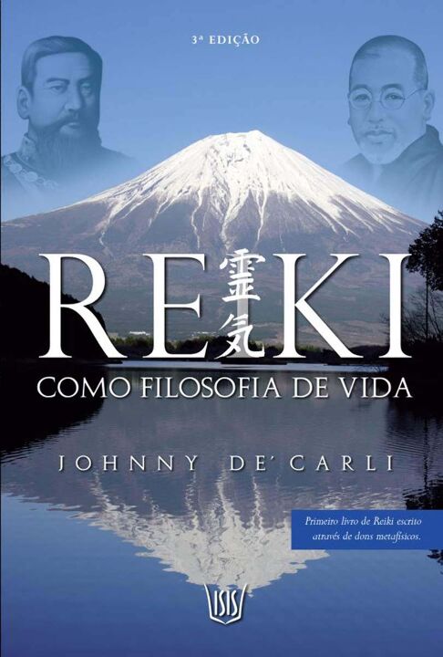 Livro Reiki Como Filosofia De Vida -  Preto E Branco