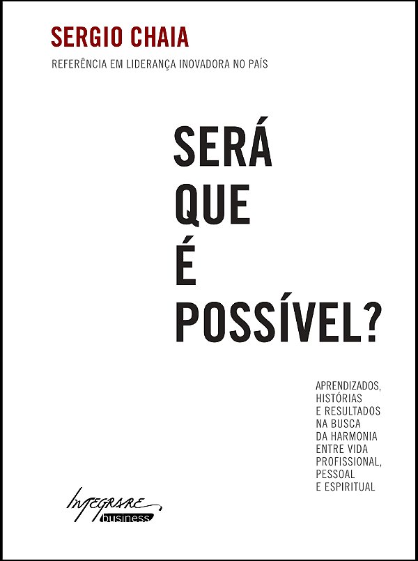 Livro Será Que É Possível?