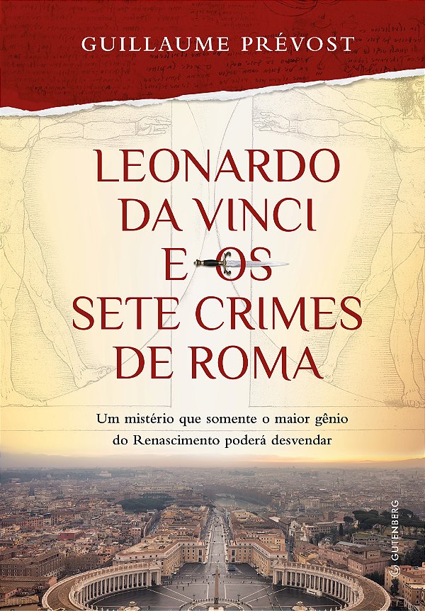 Livro Leonardo da Vinci e os sete crimes de Roma